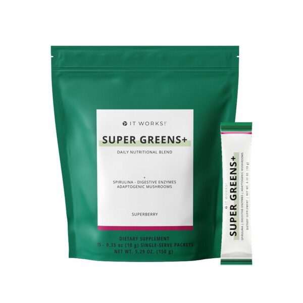 It Works! Super Greens+ On-the-go Superberry Flavor