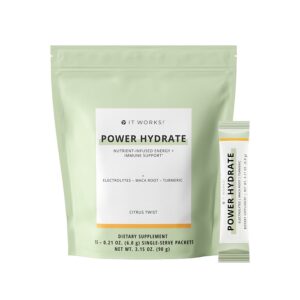 It Works! Power Hydrate – Citrus Twist Flavor
