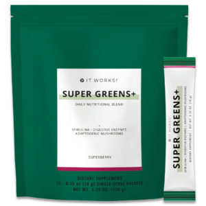 It Works! Super Greens+ On-the-go Superberry Flavor (2 Bags)