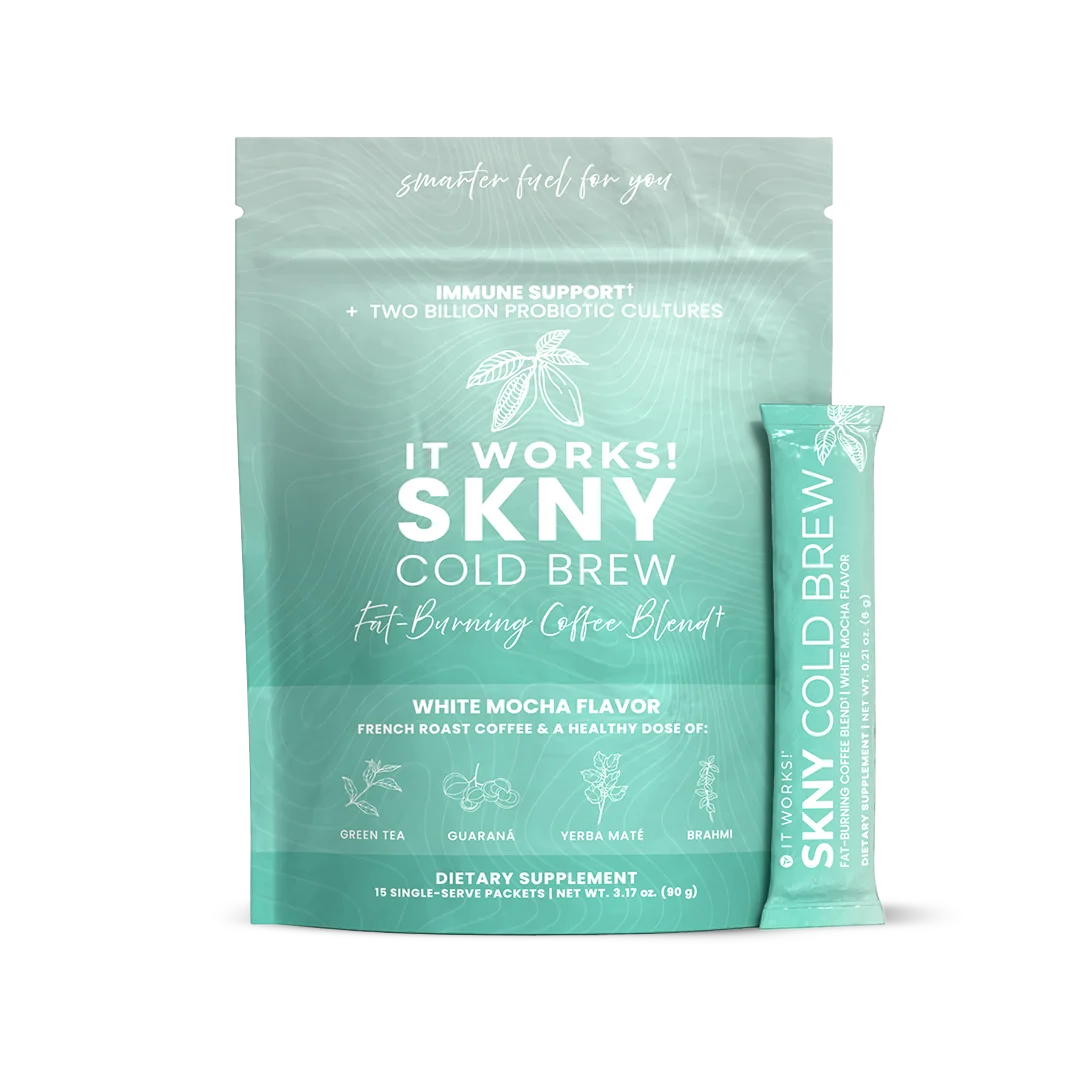 It Works! Skinny Cold Brew - White Mocha (60 Servings)