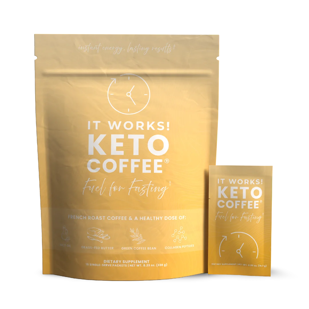 IT WORKS! Keto Coffee - Original (60 Servings)
